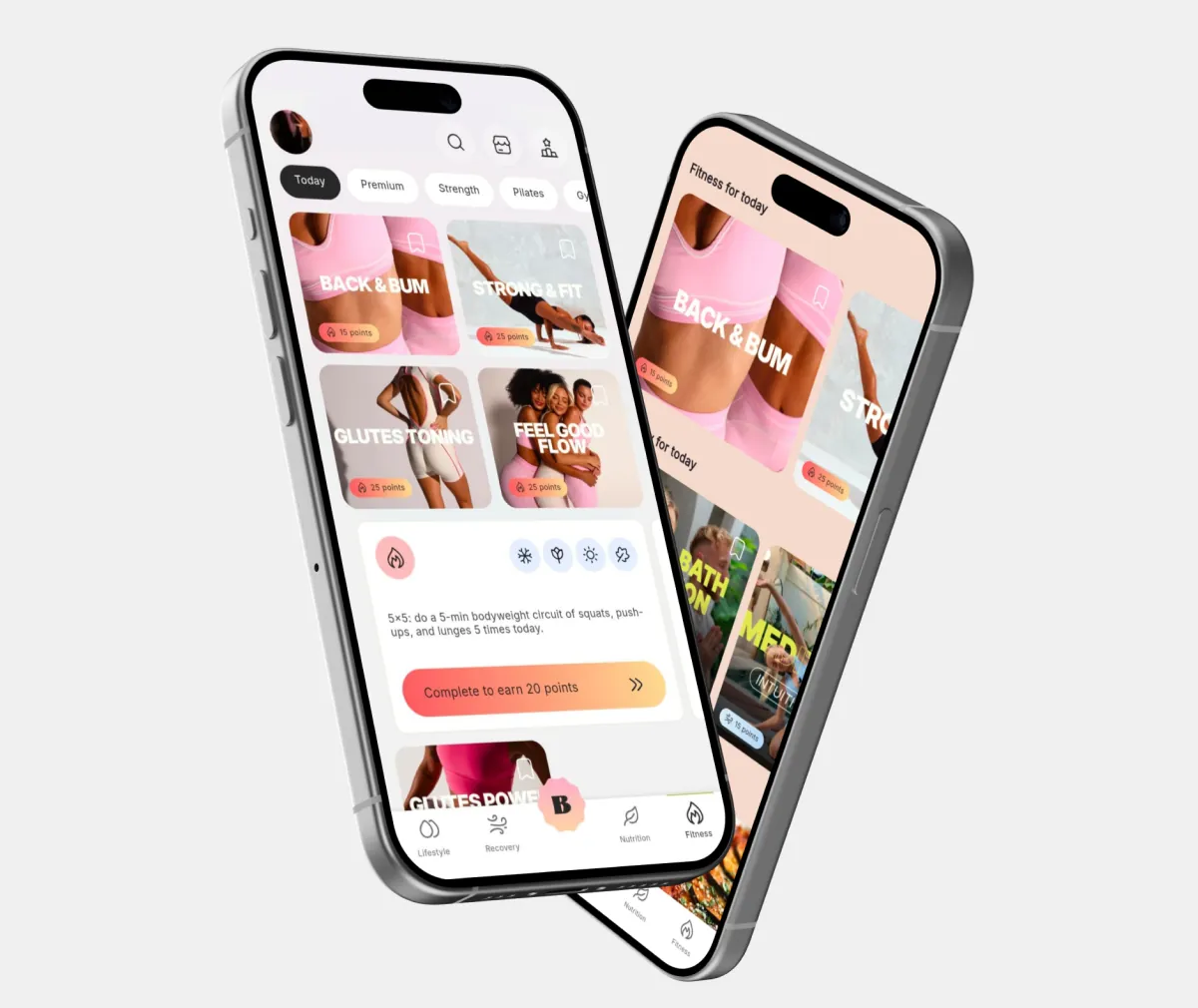 The Bestie app before the rebuild