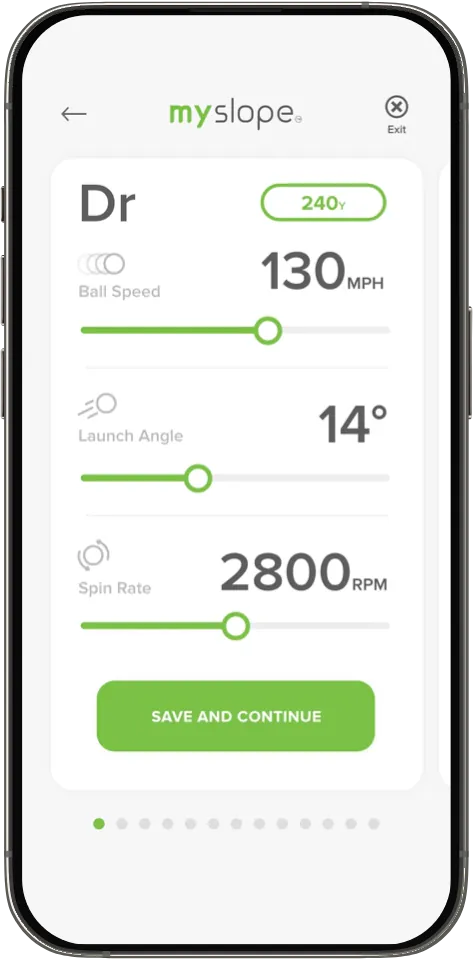 My Slope Distance